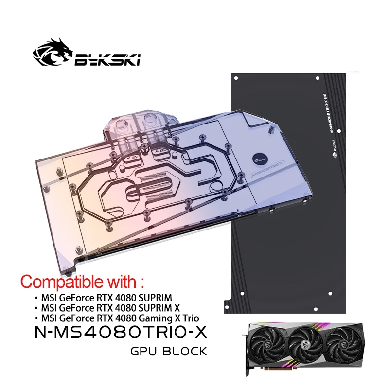 Blocco GPU Bykski per scheda v - Rtx 4080 Water Cooling Block recensione e prezzo